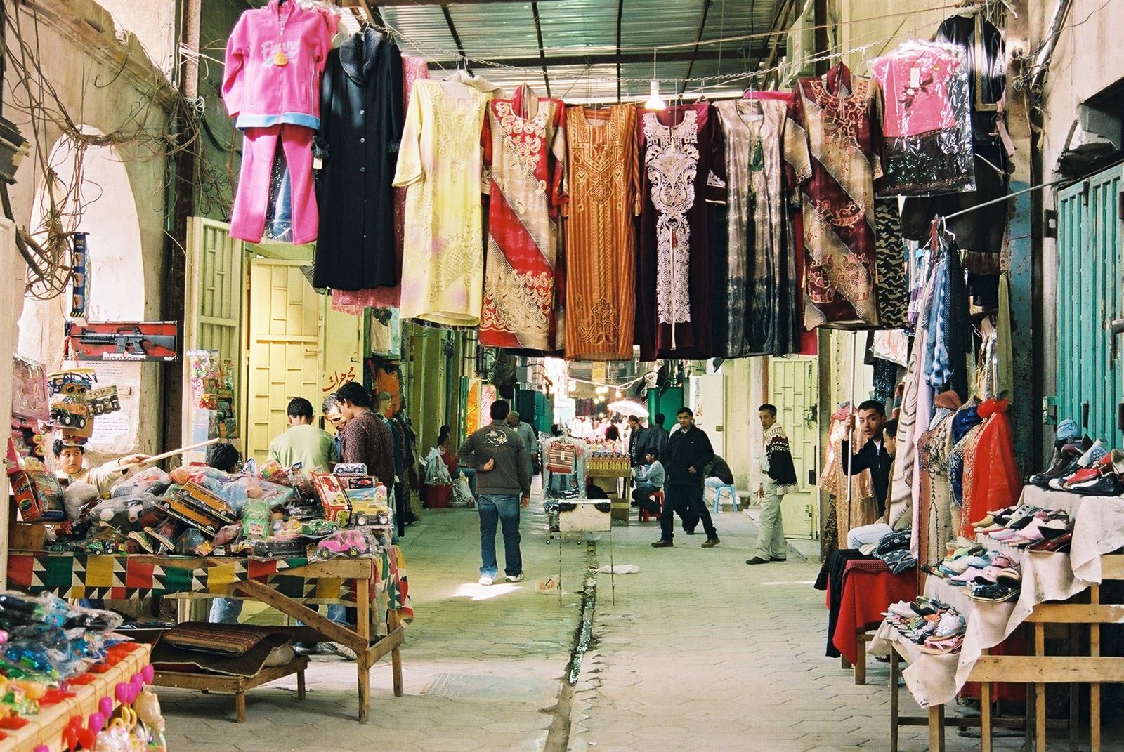 The old covered market in Benghazi